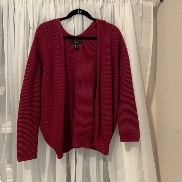Maroon Forever 21 Sweater - Picture 1 of 3